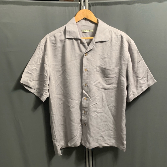 Men's Batik Bay Shirt, Size M, Light gray - Picture 1 of 6